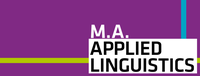 MA Applied Linguistics