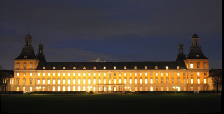 University at night